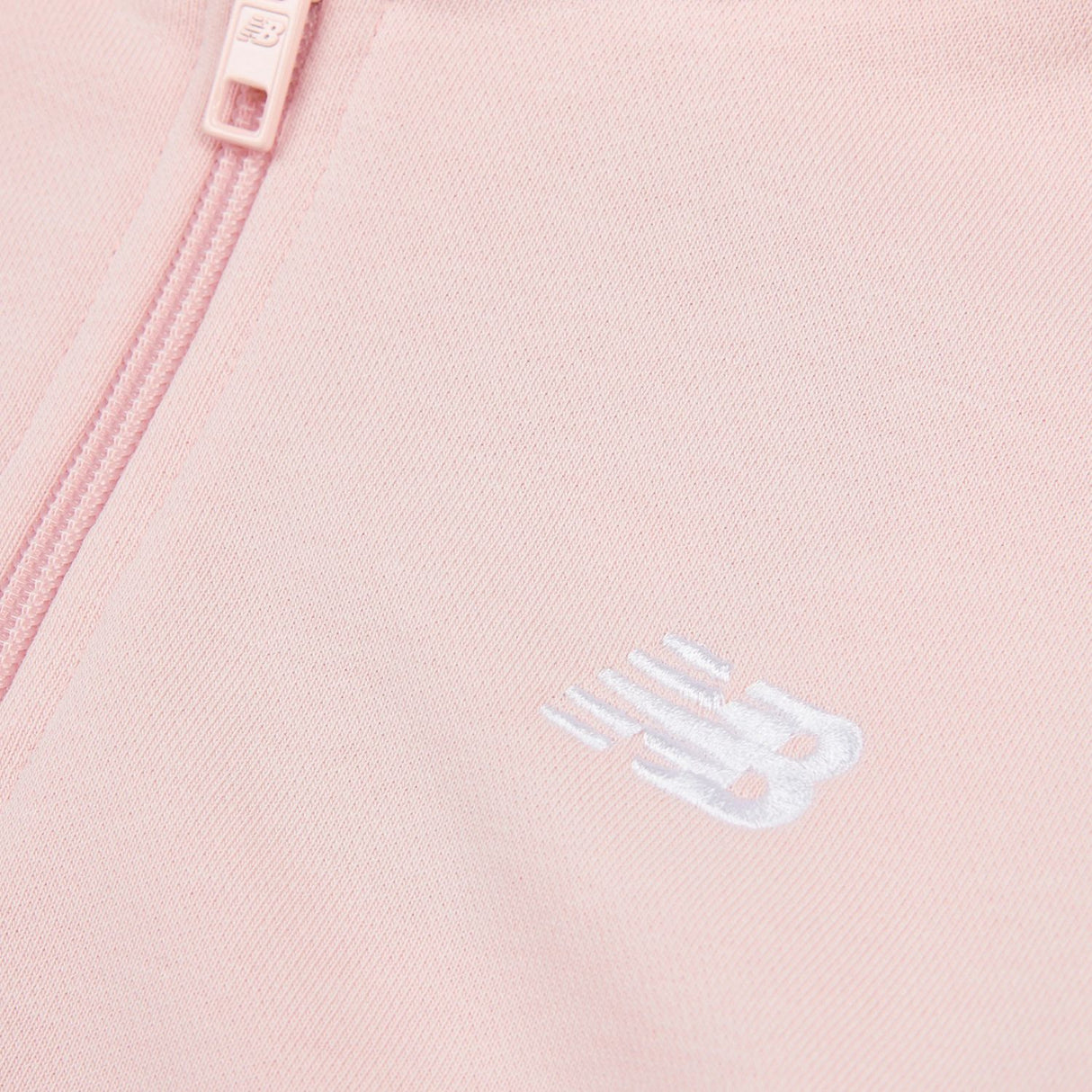 New Balance Youth French Terry Small Logo Full Zip Hoodie-8