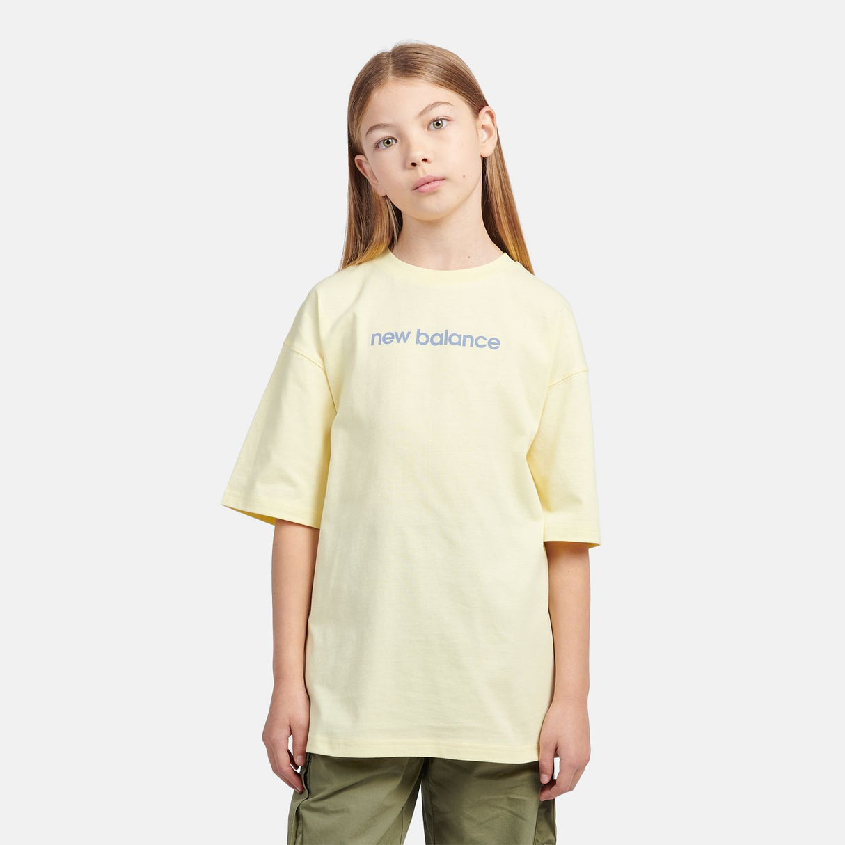 New Balance Youth Girl's Floral Sneaker Graphics T-Shirt-6