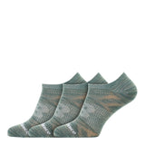 New Balance Flat Knit No Show Socks 3 Pack