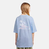 New Balance Youth Girl's Floral Sneaker Graphics T-Shirt-3