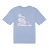 New Balance Youth Girl's Floral Sneaker Graphics T-Shirt-8