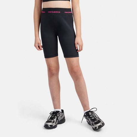 New Balance Youth Girl's Harmony High Rise Sport Cycle Short-1