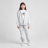 New Balance Youth French Terry Small Logo Full Zip Hoodie-4