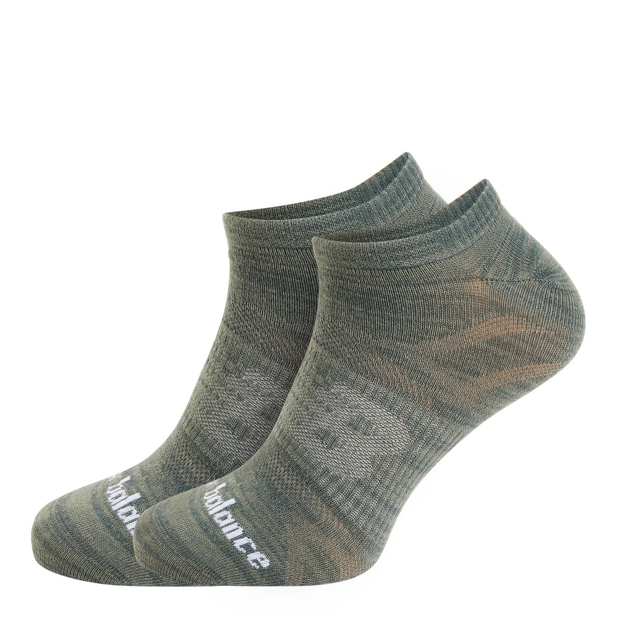 New Balance Flat Knit No Show Socks 3 Pack-2