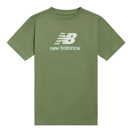 New Balance Youth Jersey Stacked Logo T-Shirt-1