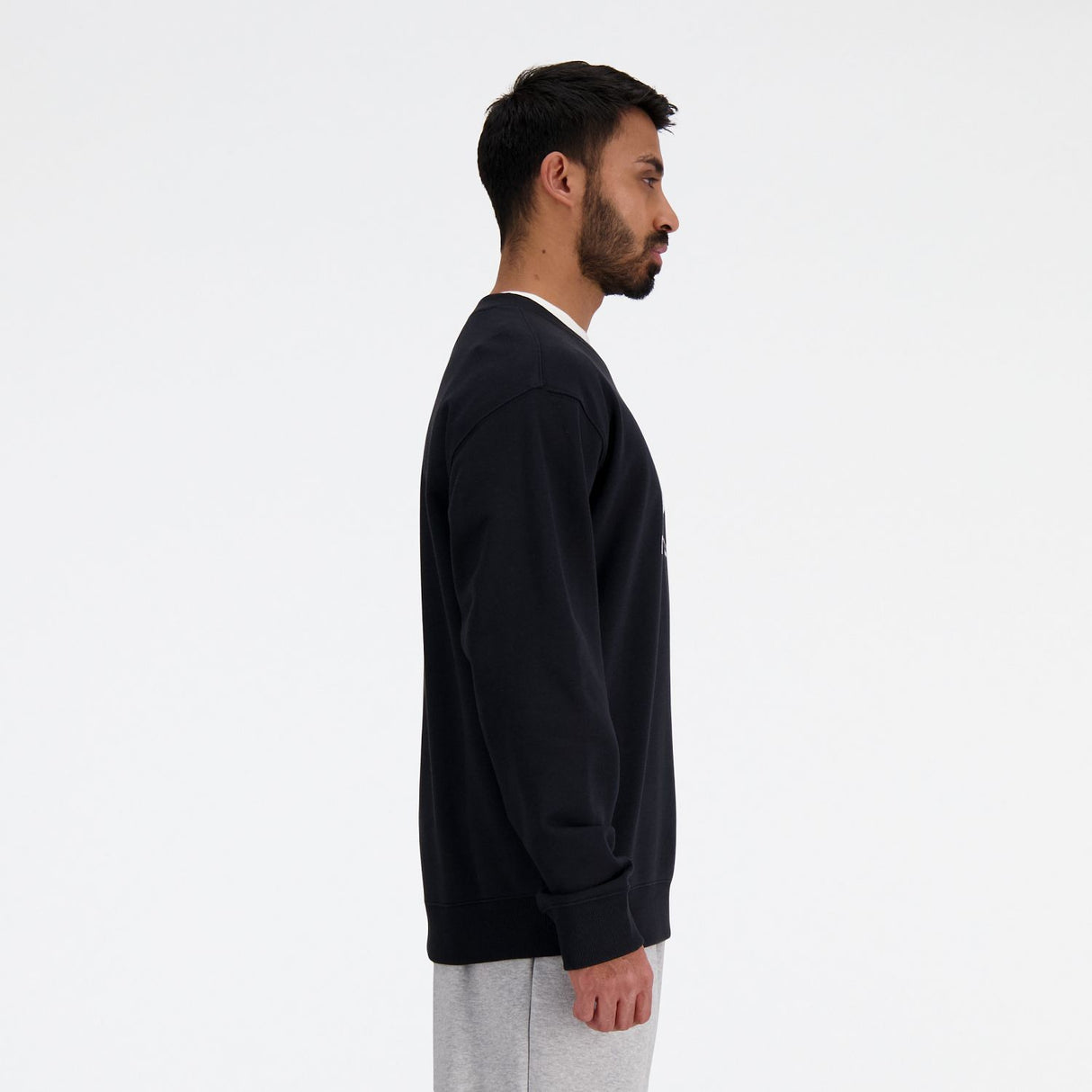New Balance Men's Sport Essentials French Terry Logo Crew-3