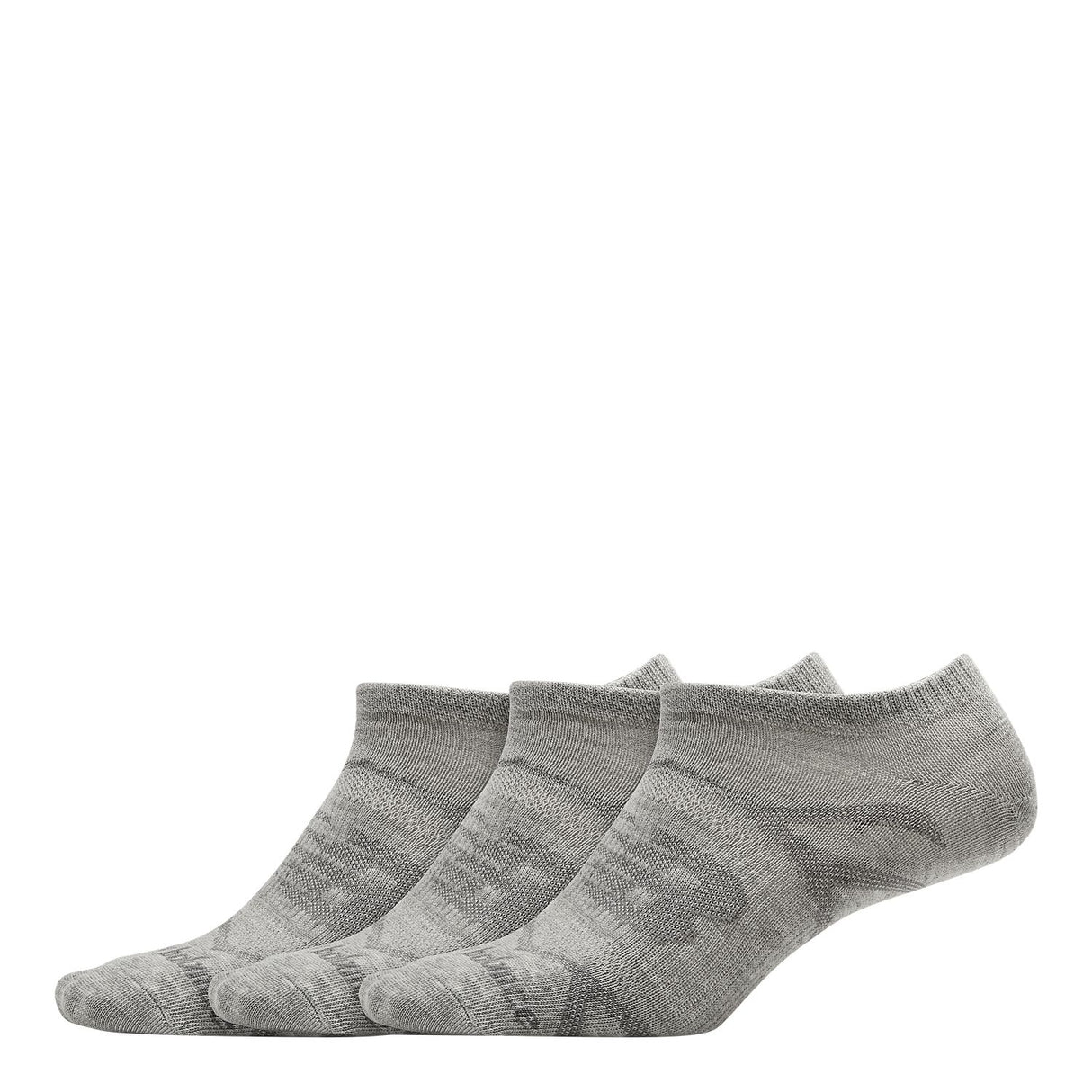 New Balance Flat Knit No Show Socks 3 Pack