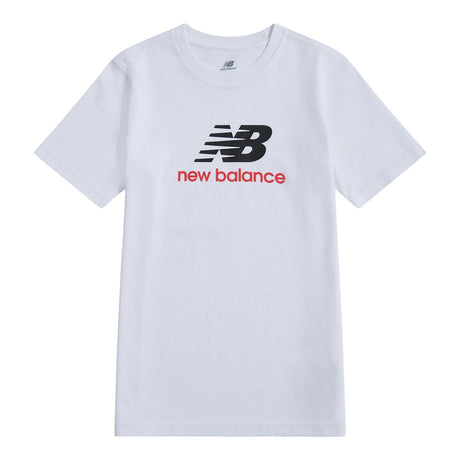 New Balance Youth Jersey Stacked Logo T-Shirt-1