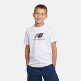 New Balance Youth Jersey Stacked Logo T-Shirt-5