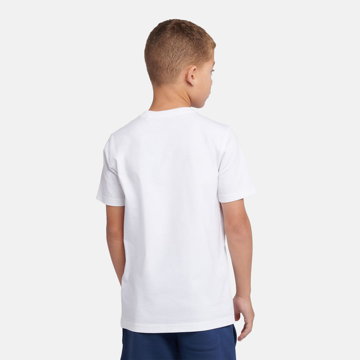 New Balance Youth Jersey Stacked Logo T-Shirt-7