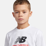 New Balance Youth Jersey Stacked Logo T-Shirt-8