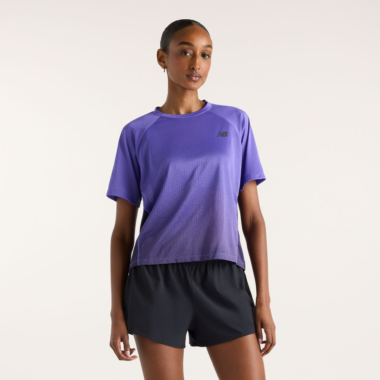 New Balance Women's Viz-Tech Run T-Shirt-1