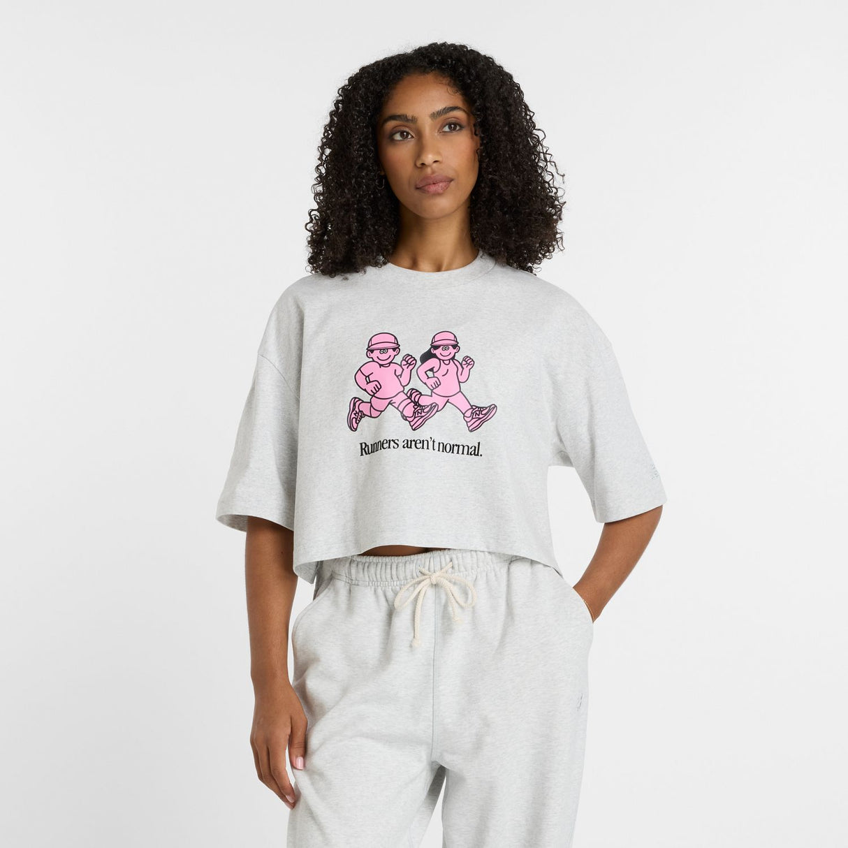 New Balance Women's NB X Face Oka Runners T-Shirt-1