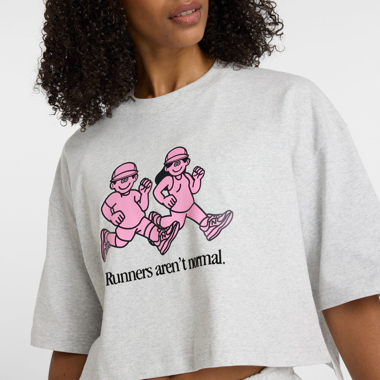 New Balance Women's NB X Face Oka Runners T-Shirt-4