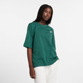 New Balance Women's Graphic Oversized Jersey T-Shirt-1