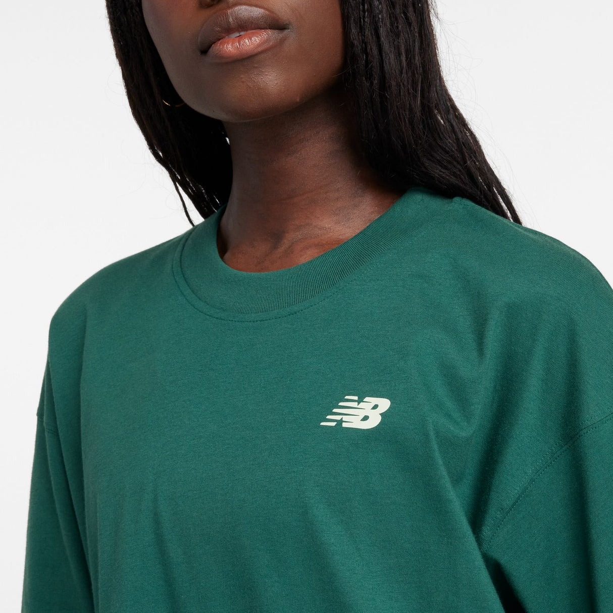 New Balance Women's Graphic Oversized Jersey T-Shirt-4