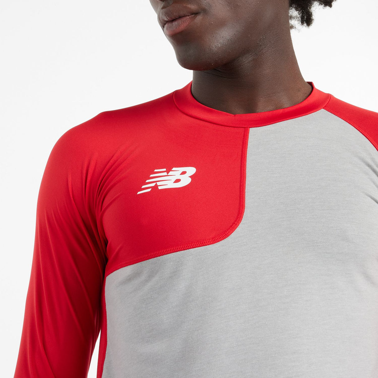 New Balance Men's Asymmetrical  Compression Baseball Top-4