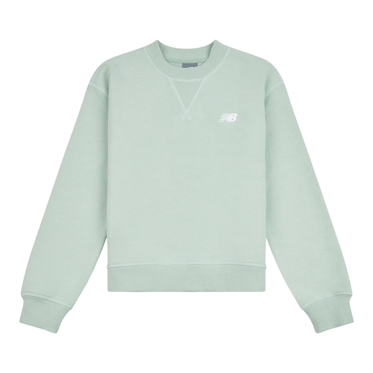 New Balance Youth Girl's FT Small Logo Crew-1