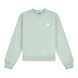 New Balance Youth Girl's FT Small Logo Crew-1