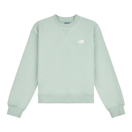 New Balance Youth Girl's FT Small Logo Crew-1