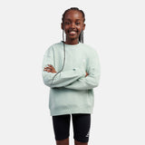 New Balance Youth Girl's FT Small Logo Crew-9