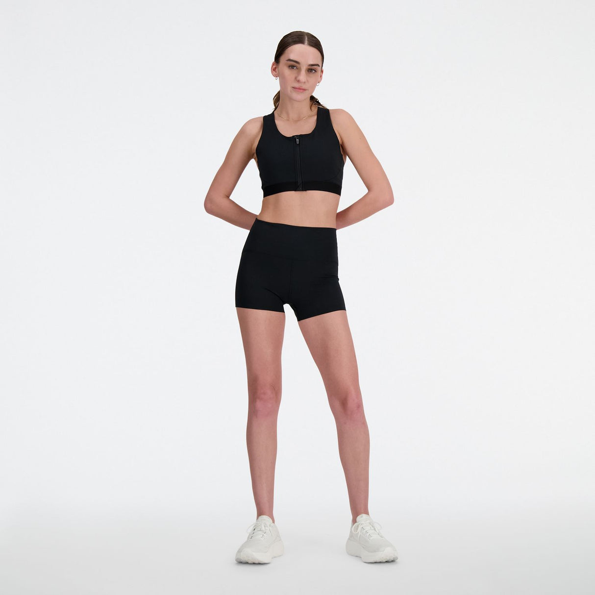 New Balance Women's Sleek High Rise Short 3-1