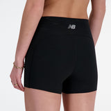 New Balance Women's Sleek High Rise Short 3-6