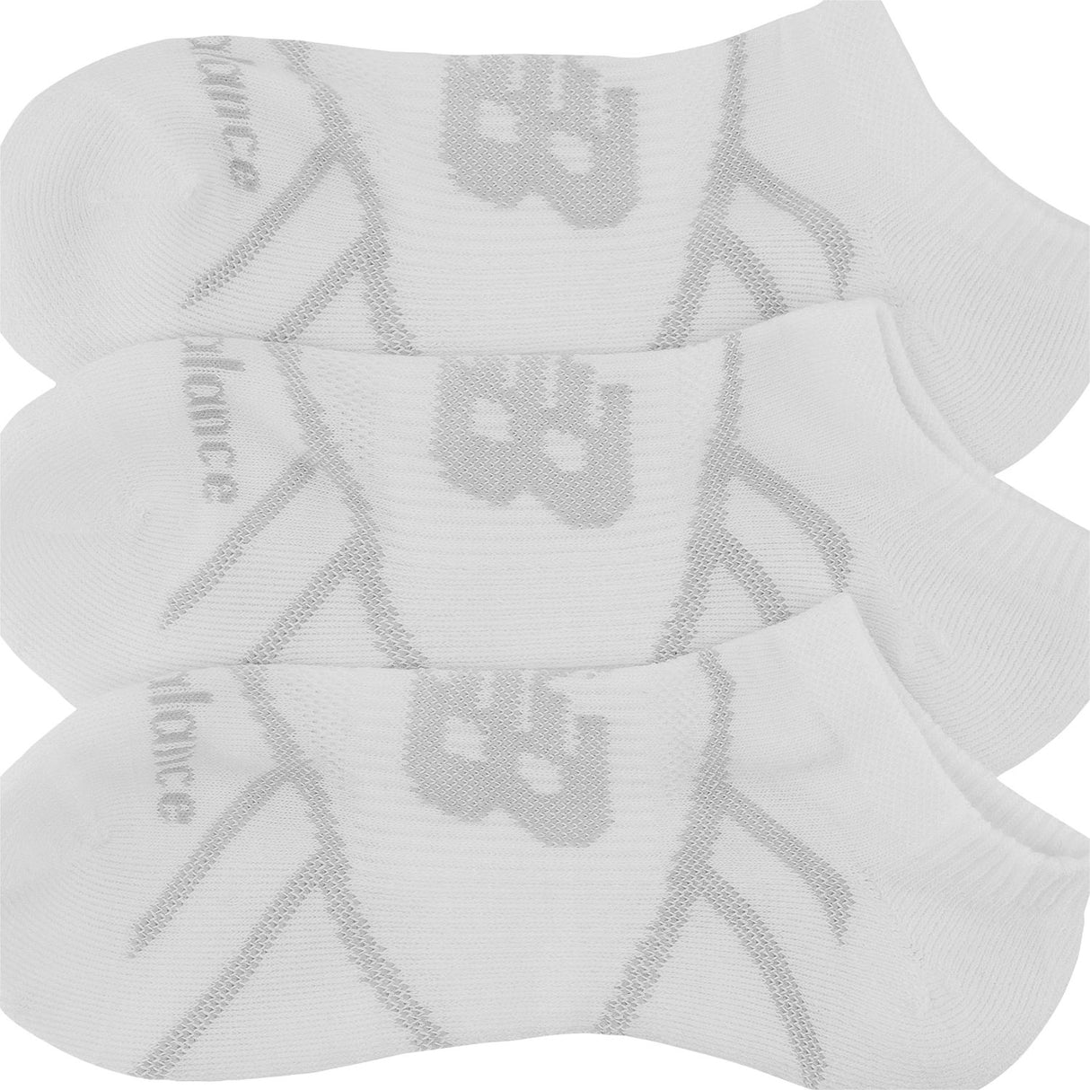 New Balance Performance No Show Socks (3 Pair)-2