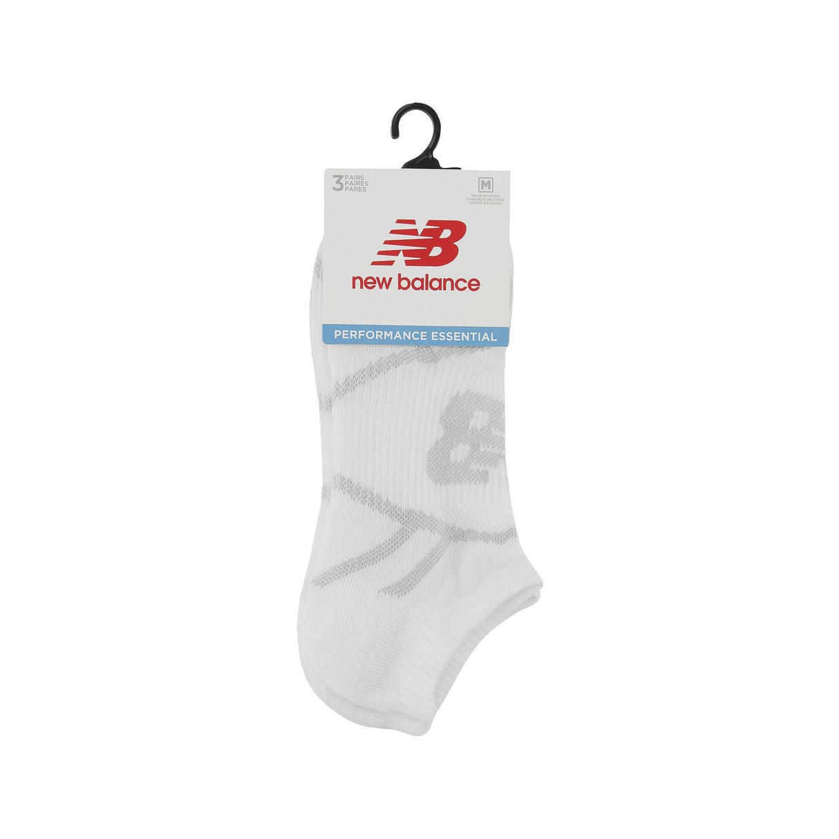New Balance Performance No Show Socks (3 Pair)-3