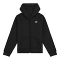 New Balance Youth Brush Back Small Logo Full Zip Hoodie-1