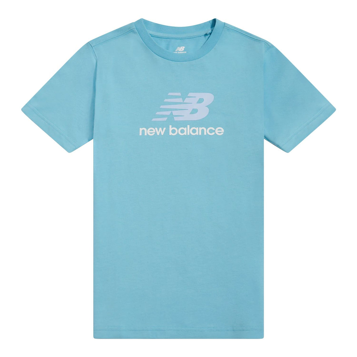 New Balance Youth Jersey Stacked Logo T-Shirt-1