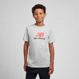 New Balance Youth Jersey Stacked Logo T-Shirt-5