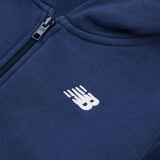New Balance Youth Brush Back Small Logo Full Zip Hoodie-3