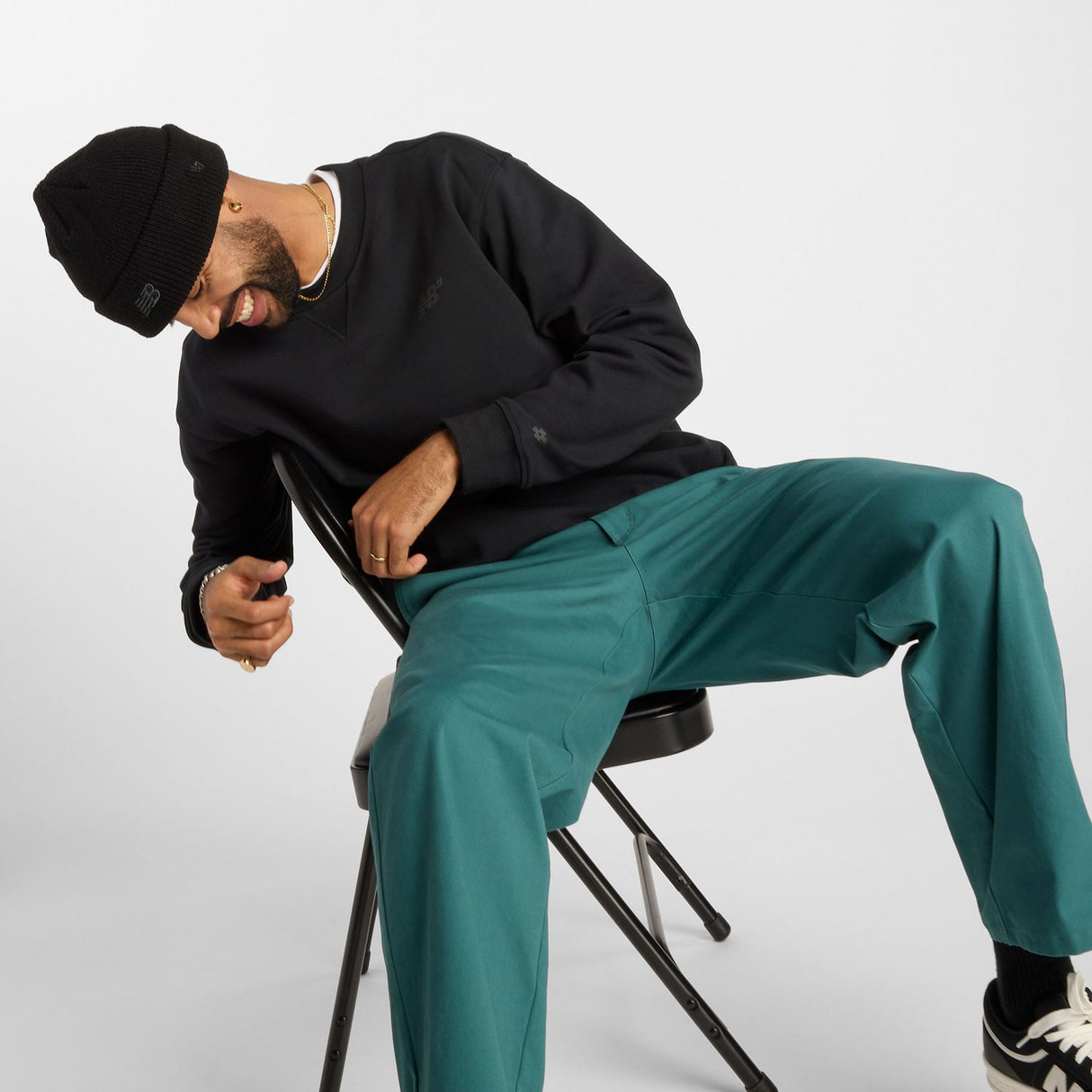 New Balance Men's Numeric French Terry Crew-2