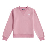 New Balance Youth Girl's FT Small Logo Crew-1