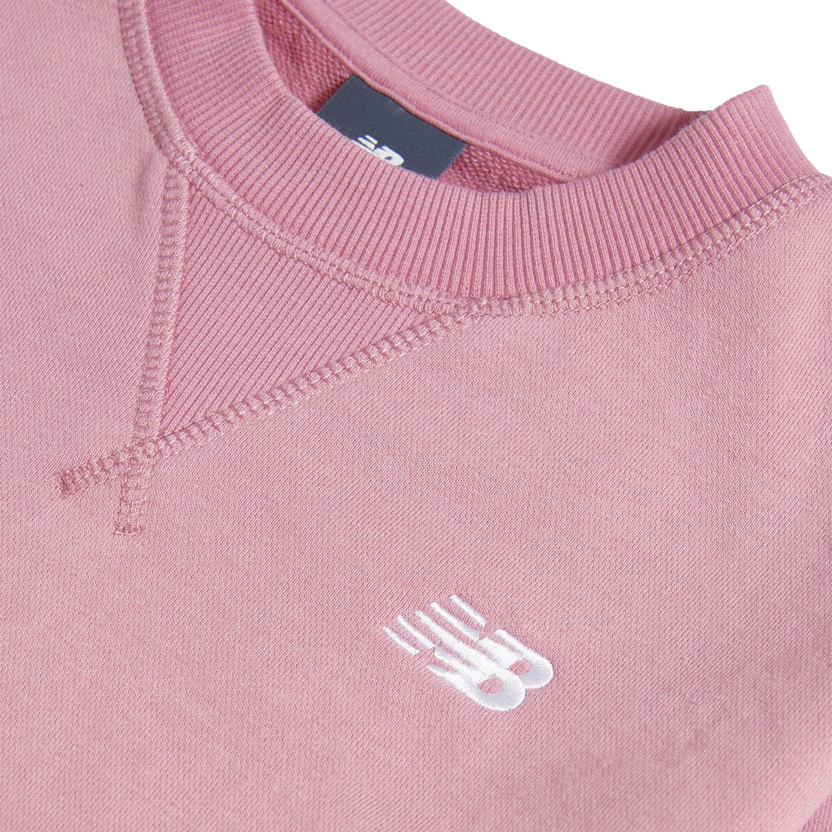 New Balance Youth Girl's FT Small Logo Crew-3