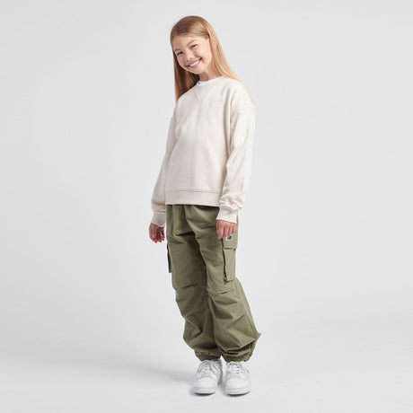 New Balance Youth Girl's FT Small Logo Crew-1