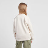 New Balance Youth Girl's FT Small Logo Crew-4