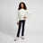New Balance Youth Girl's FT Small Logo Crew-1