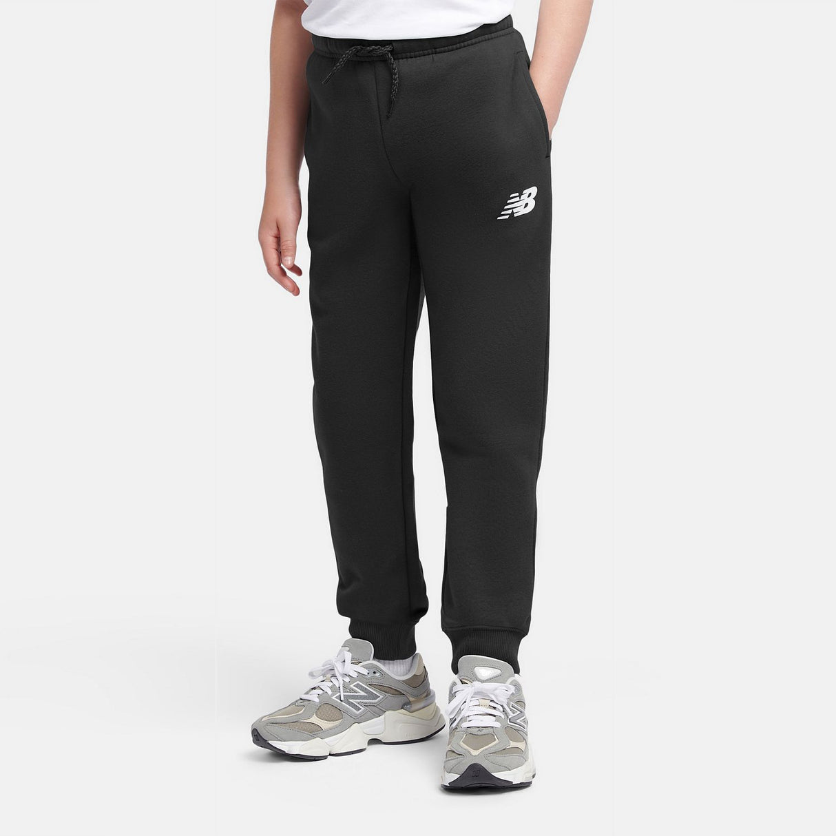 New Balance Youth Stacked Logo Jogger-5