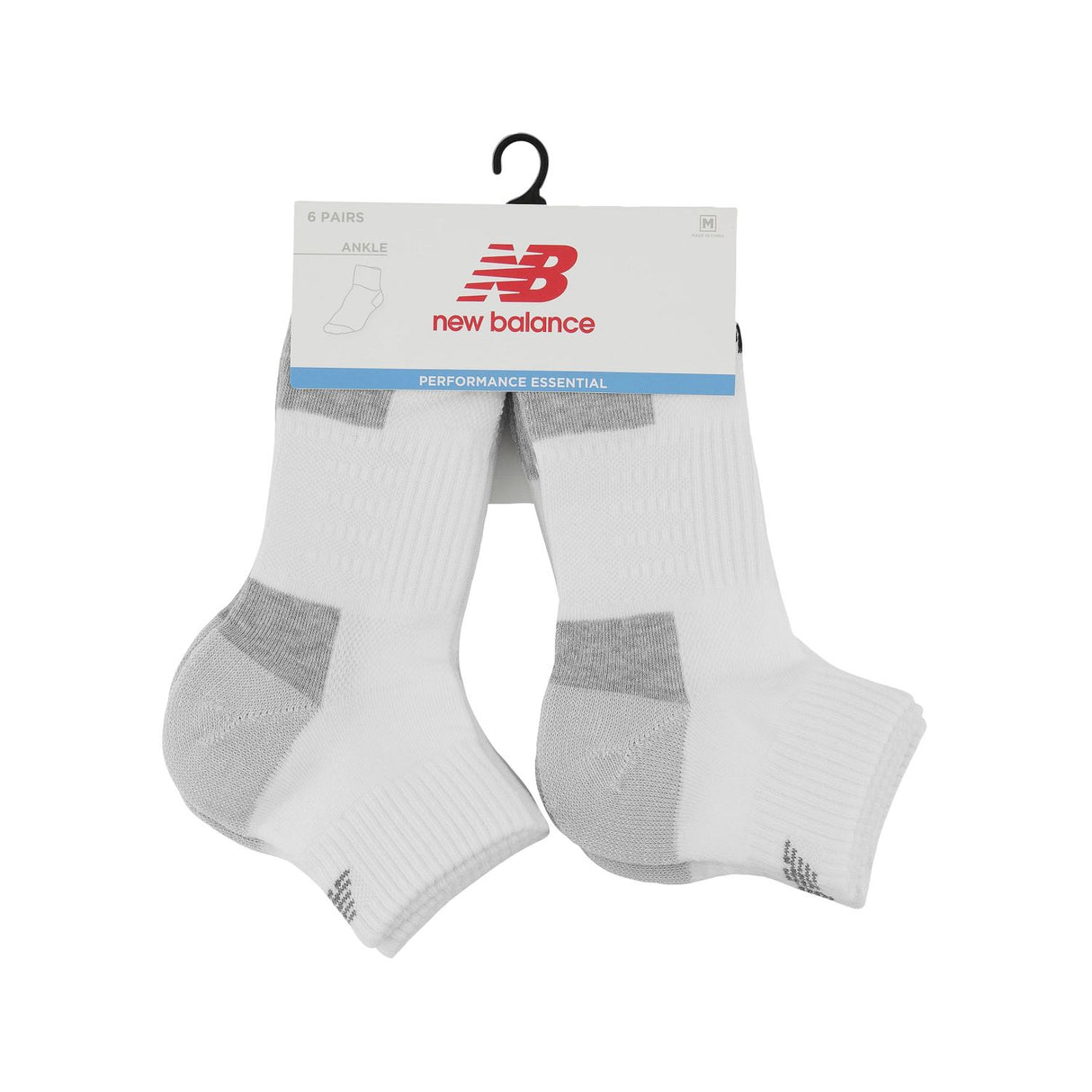 New Balance Cushioned Ankle Socks 6 Pack-2