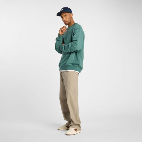New Balance Men's Numeric French Terry Crew-1