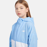 New Balance Youth Girl's Athletics Mesh Lined Wind Cheater-4