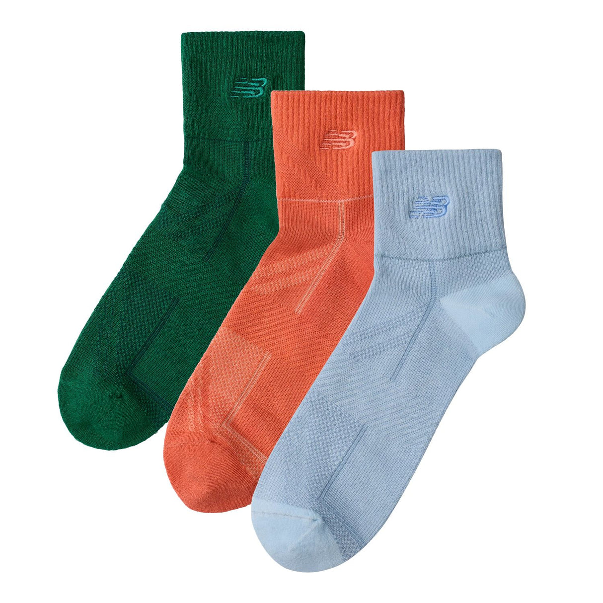 New Balance Running Repreve Ankle Socks 3 Pack-2