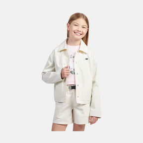 New Balance Youth Girl's Premium Coach Jacket-1
