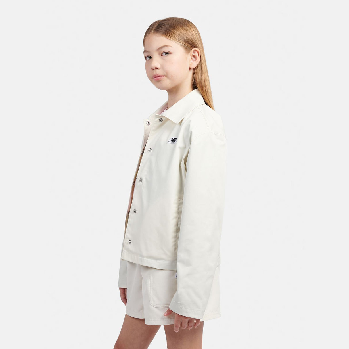 New Balance Youth Girl's Premium Coach Jacket-2
