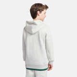 New Balance Boys' Brush Back Small Logo Hoodie-7