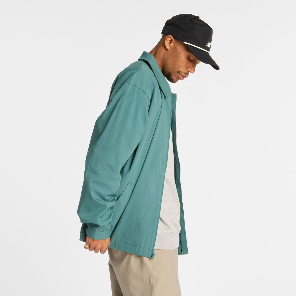 New Balance Men's Numeric Coaches Twill Jacket-4