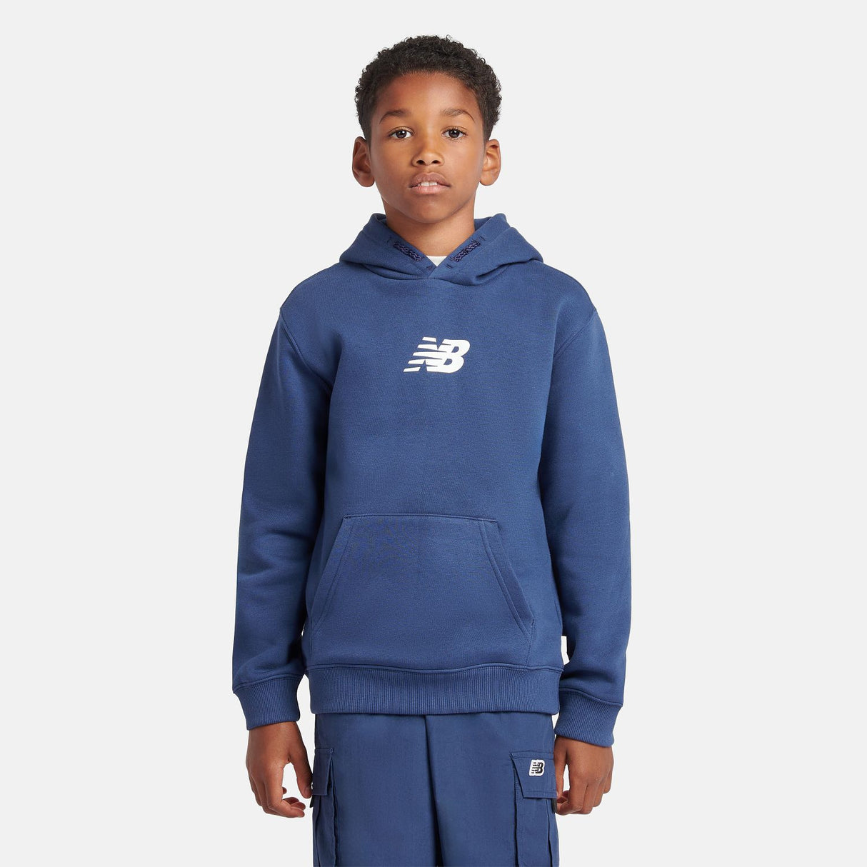 New Balance Youth Basketball Sneaker Poster Hoodie-6