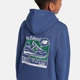 New Balance Youth Basketball Sneaker Poster Hoodie-10